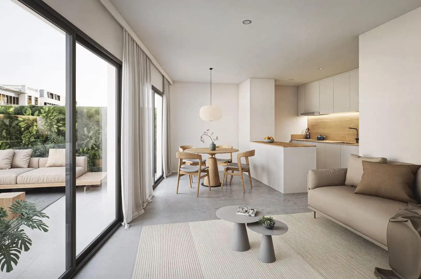 Sala de estar de Apartamento en venta en Palamós con Aire acondicionado y Terraza