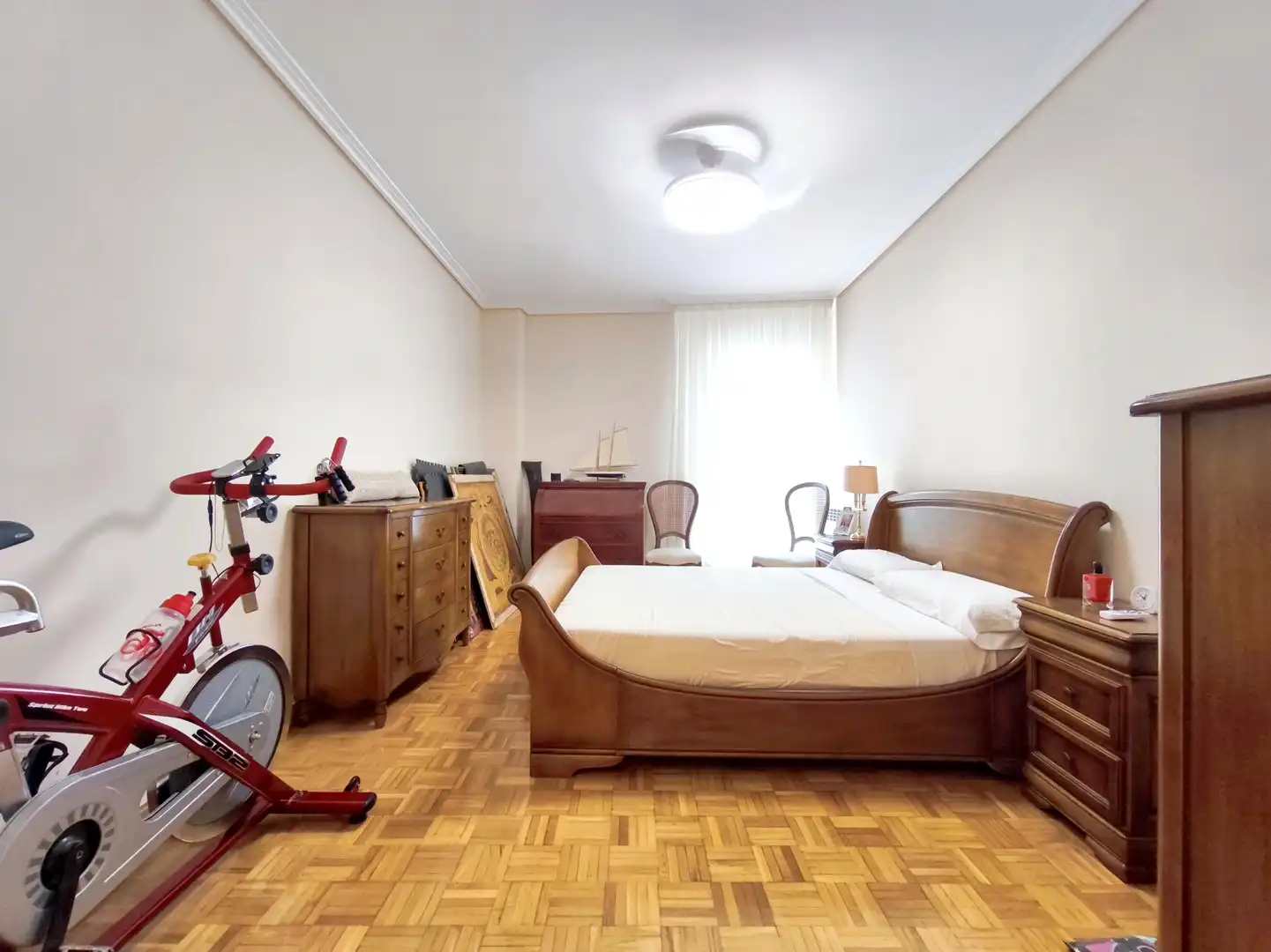 Bedroom of Flat for sale in  Logroño  with Heating, Parquet flooring and Storage room