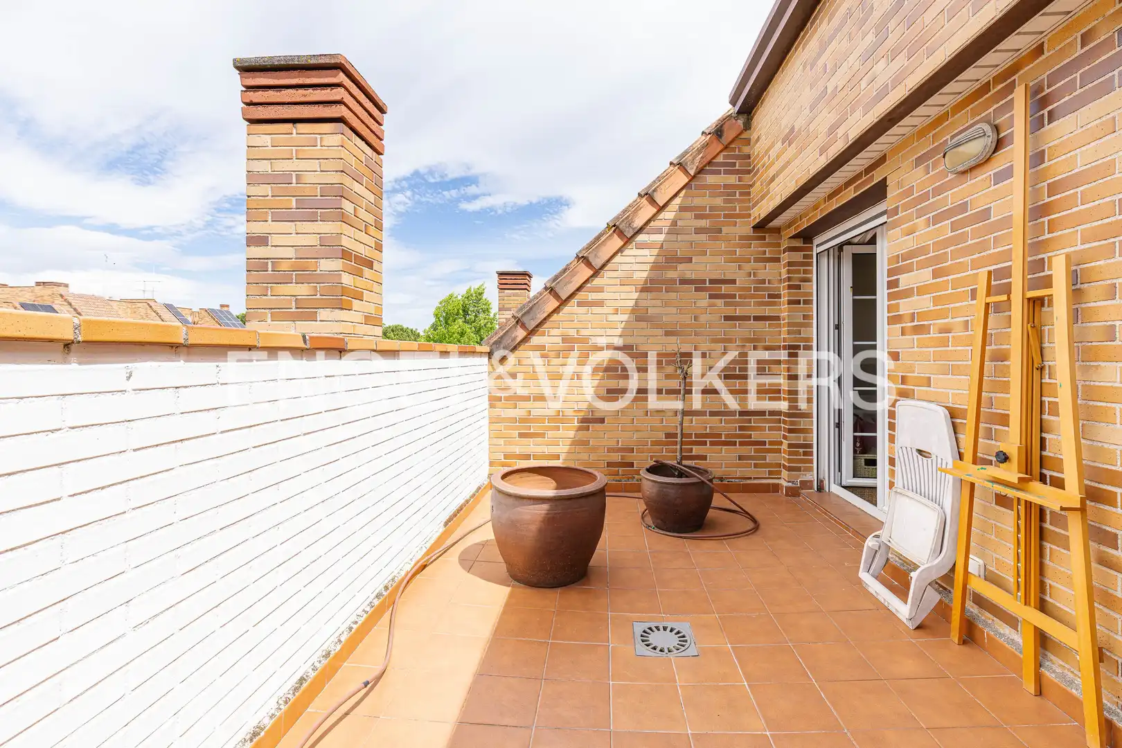 Terrace of Houses for sale in Las Rozas de Madrid  with Heating, Private garden and Parquet flooring