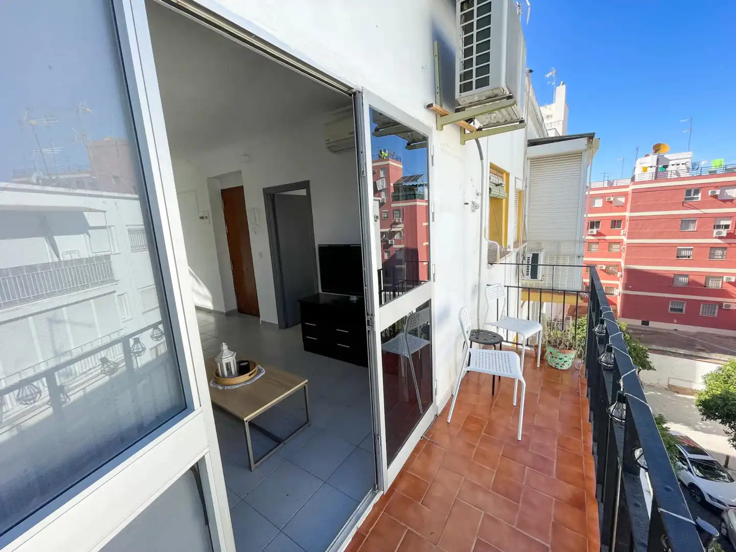 Balcony of Flat for share in San Pablo - Santa Justa