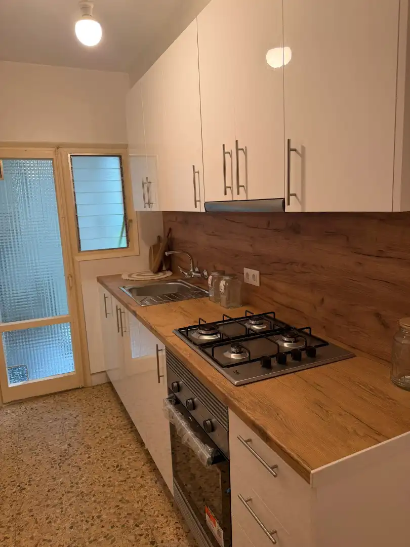 Küche von Wohnung zum Verkauf in Rubí mit Heizung, Ofen und Balkon