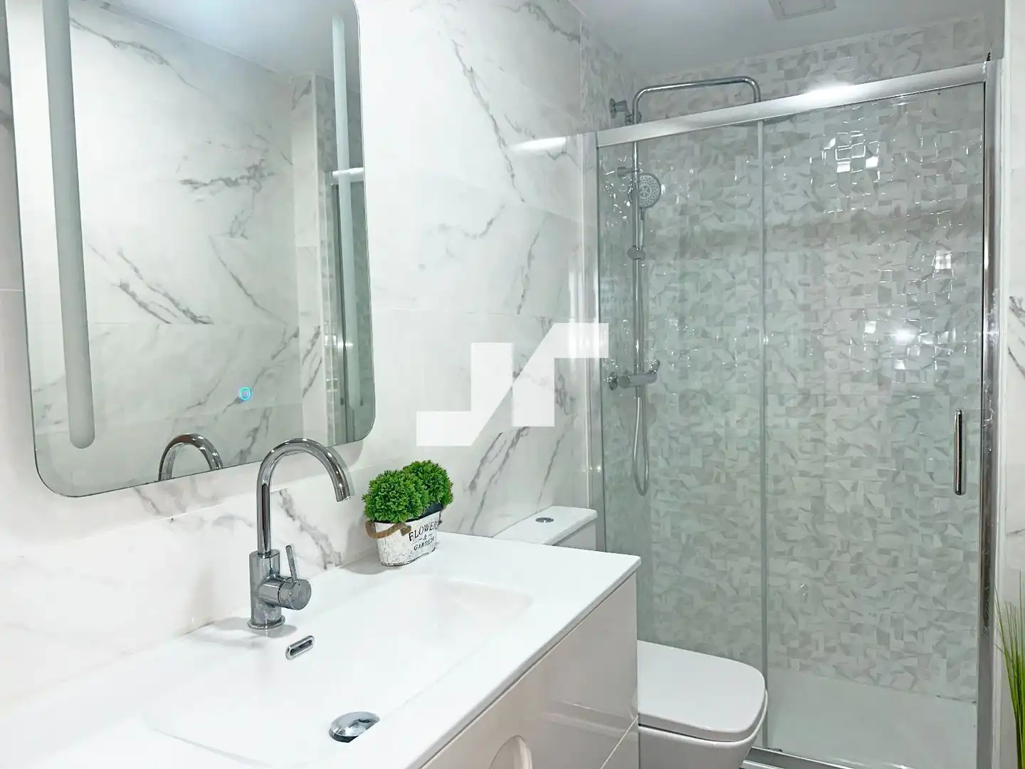 Baño de Dúplex en venta en Vila-real con Terraza y Amueblado