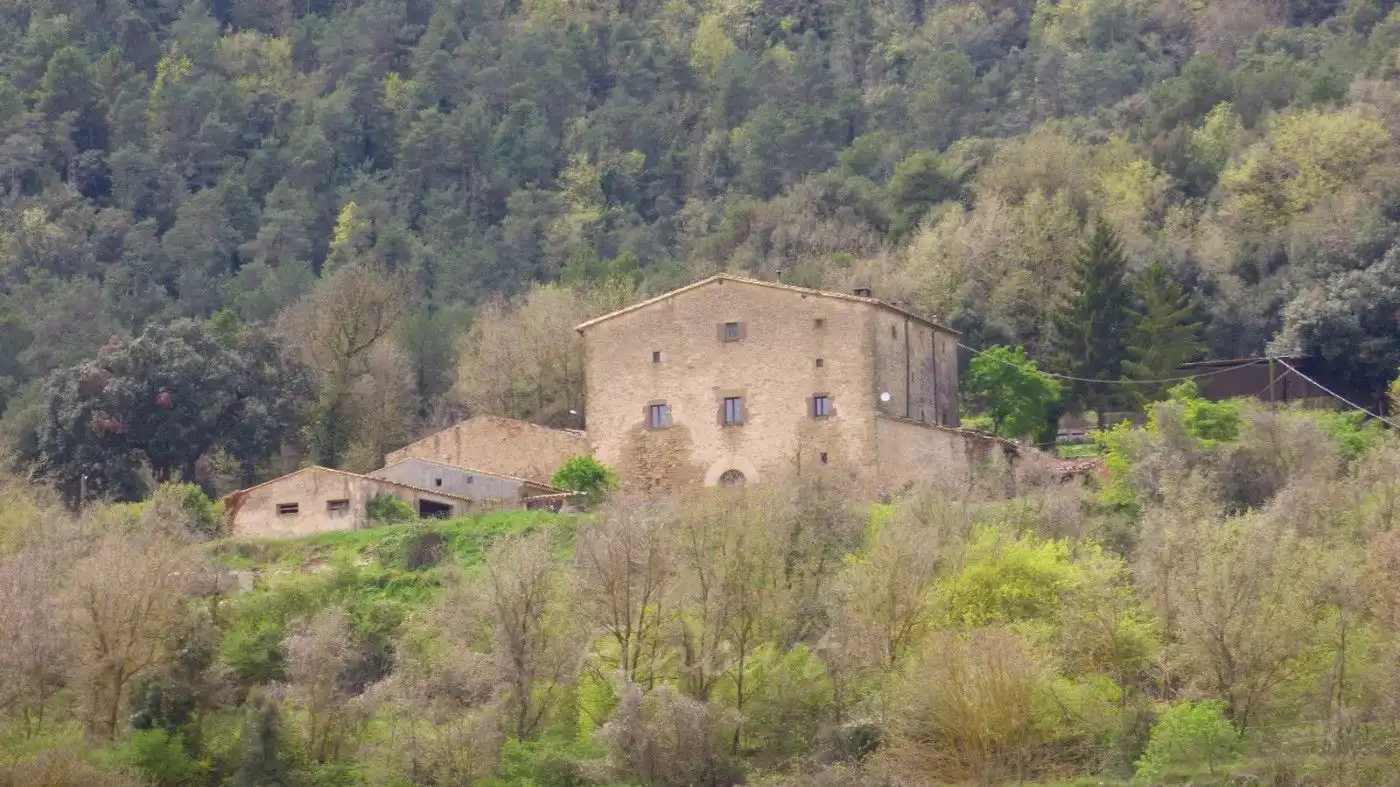 Vista exterior de Finca rústica en venda en Castellterçol amb Traster