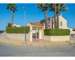 Exterior view of Single-family semi-detached for sale in Villajoyosa / La Vila Joiosa  with Terrace and Swimming Pool