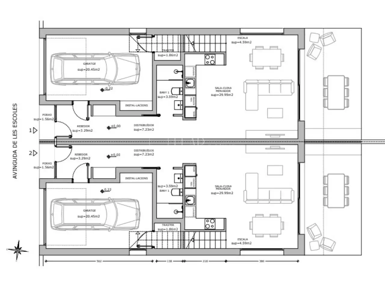 Maison jumelée avec jardin à vendre à Avenida Escoles 17, imagen 13