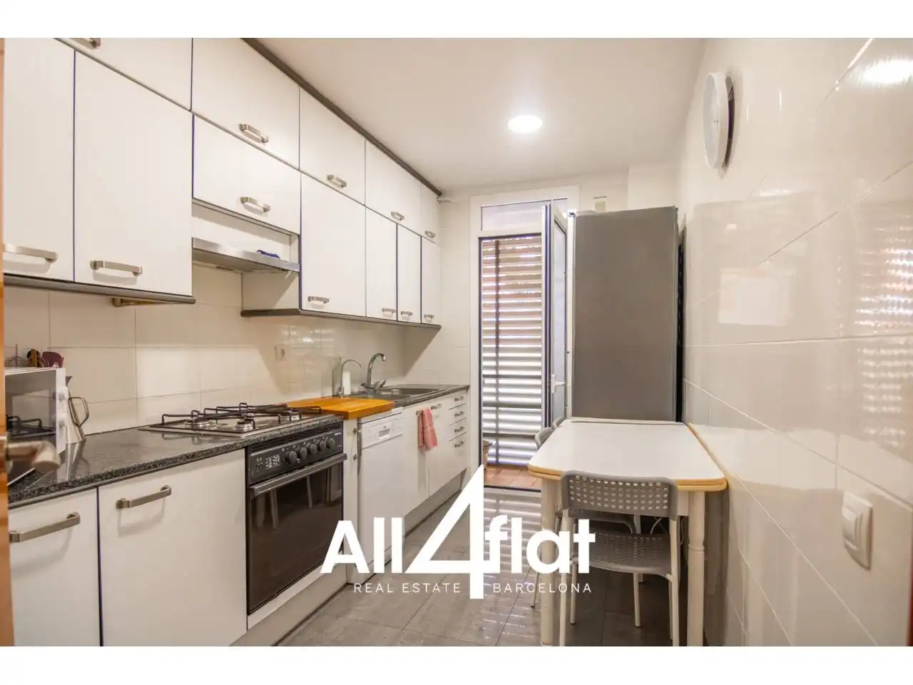 Kitchen of Duplexes for rent in Barcelona  with Air Conditioner, Heating and Terrace