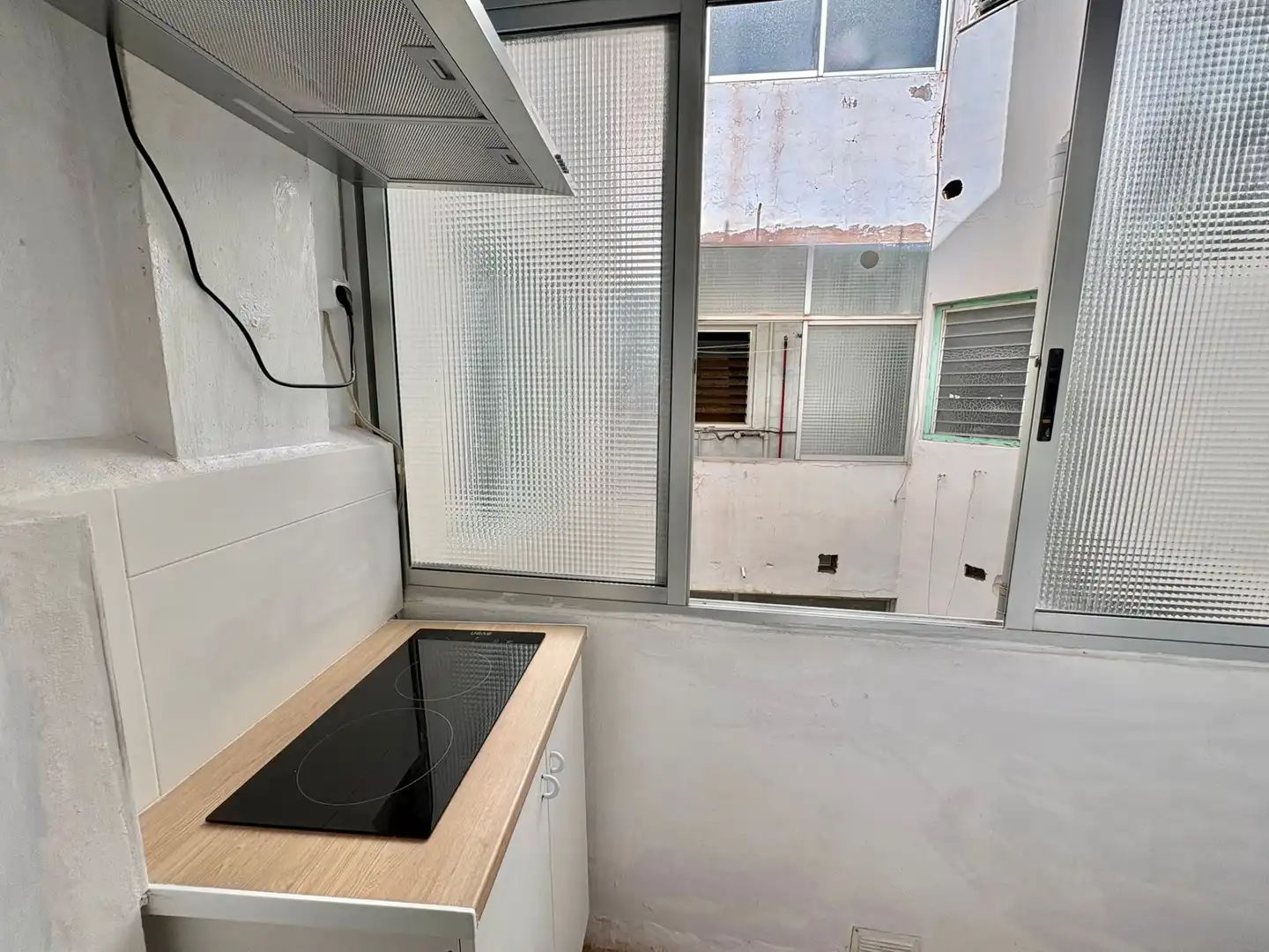 Cocina de Piso de alquiler en San Vicente del Raspeig / Sant Vicent del Raspeig con Amueblado, Lavadora y Microondas