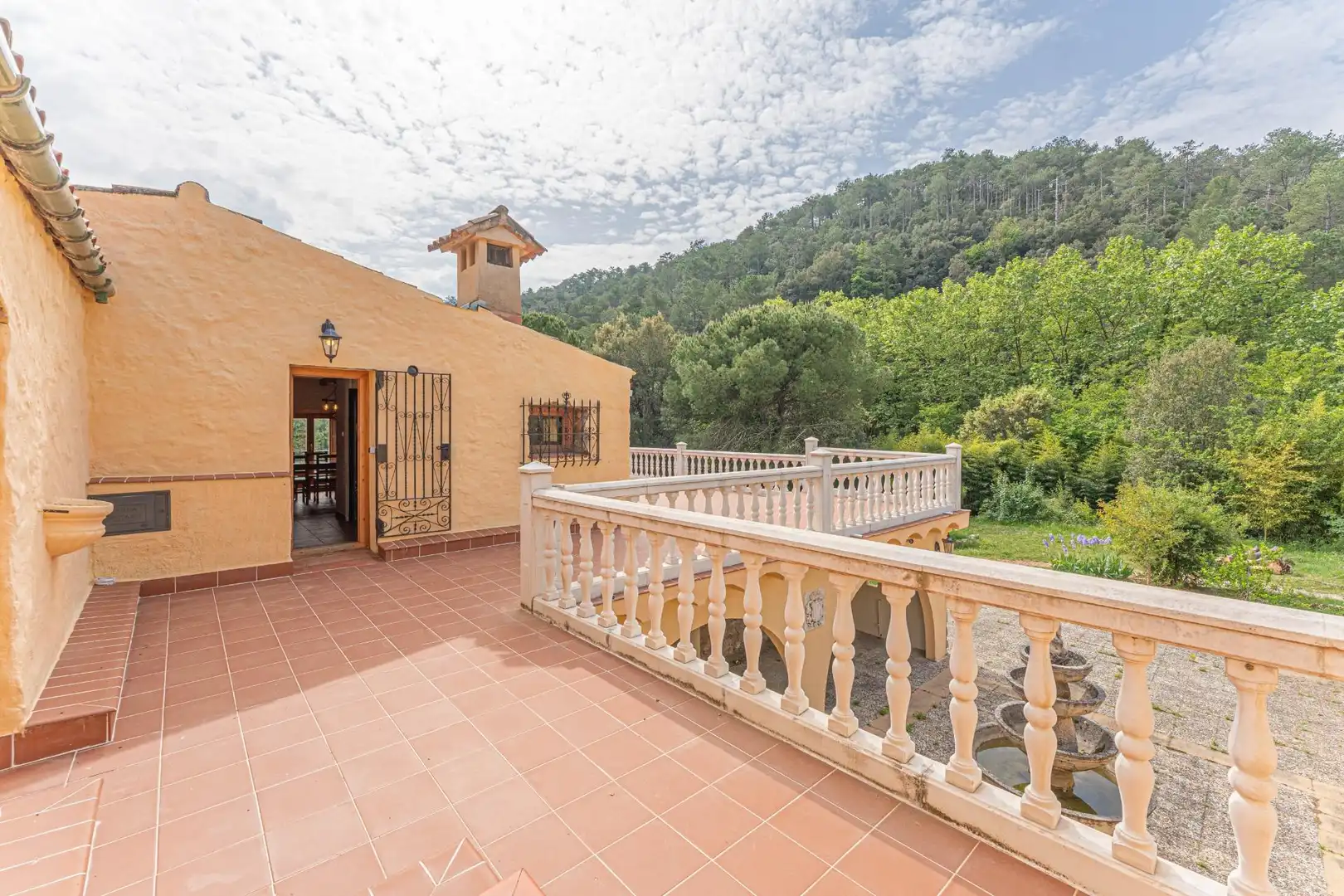 Terrace of Country homes for sale in Figueres  with Private garden, Terrace and Swimming Pool