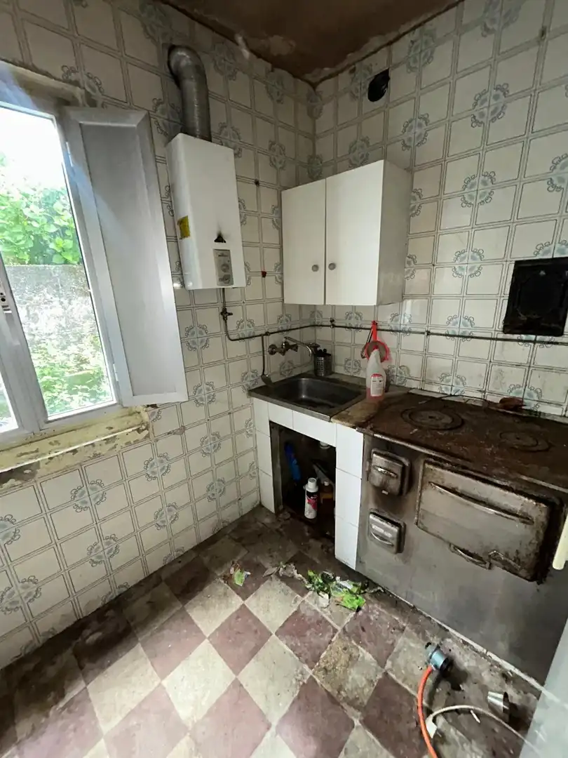 Cuina de Casa o xalet en venda en A Pobra do Caramiñal