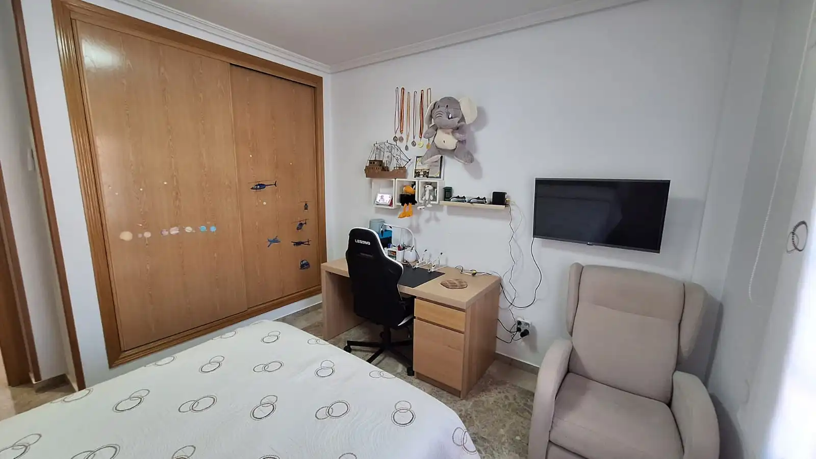 Habitación de Casa adosada en venta en Ciudad Real con Aire acondicionado, Calefacción y Terraza