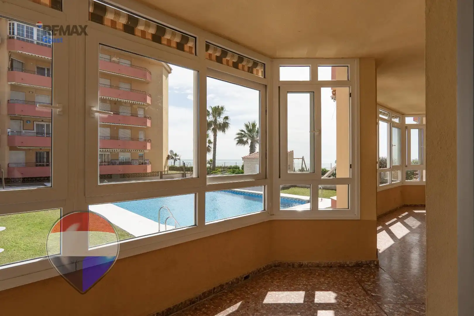 Schlafzimmer von Wohnung zum Verkauf in Rincón de la Victoria mit Privatgarten, Terrasse und Gemeinschaftspool