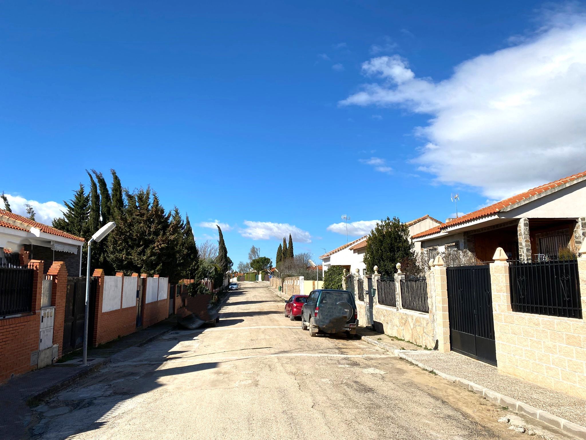 Exterior view of House or chalet for sale in Lillo  with Private garden, Storage room and Furnished