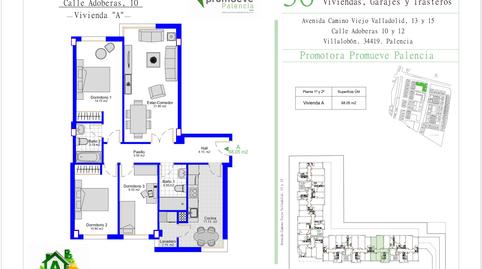 Foto 4 de Pis en venda a Calle Adoberas, 10, Villalobón, Palencia