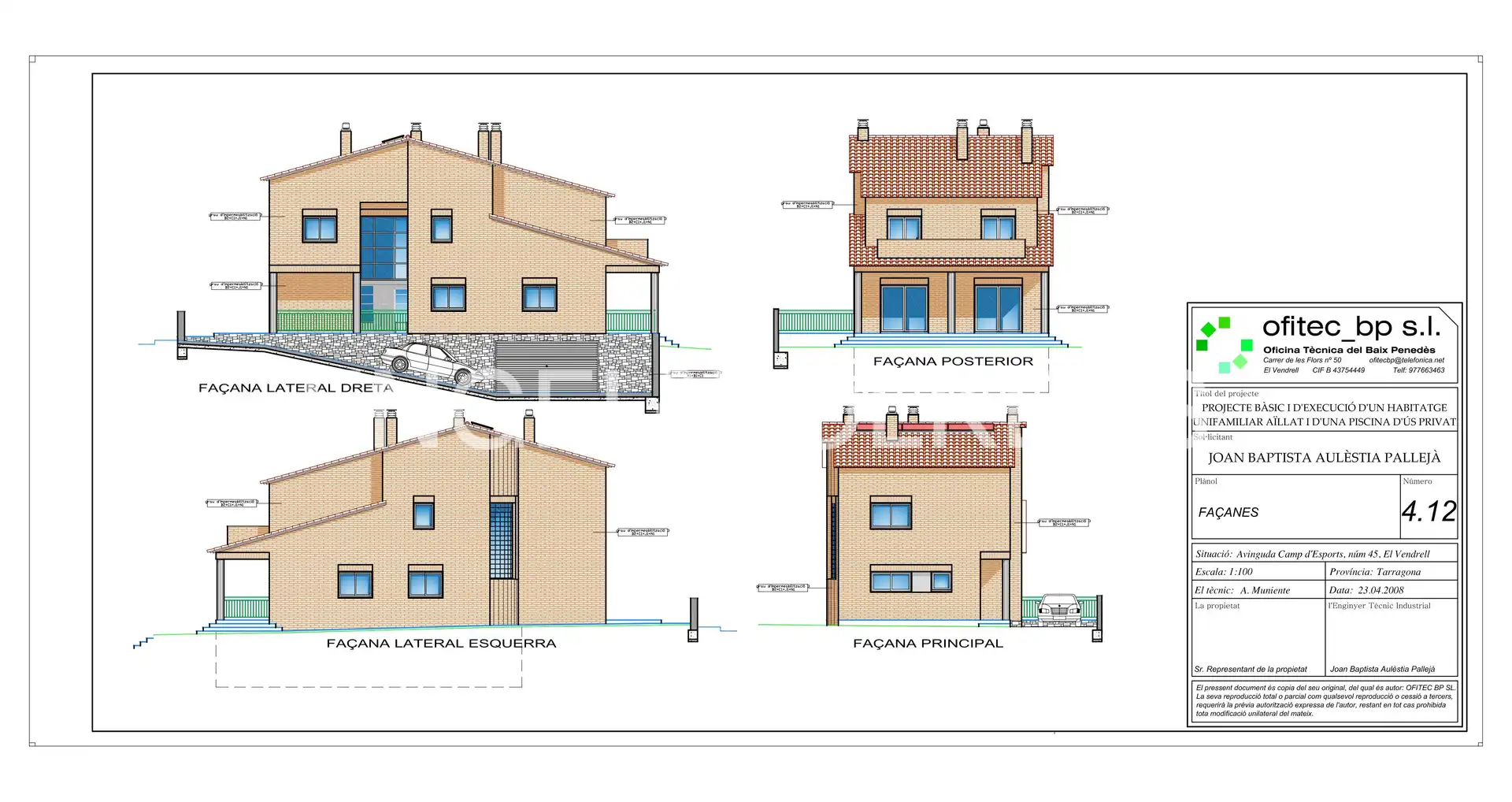Casa o chalet en venta en El Vendrell con Aire acondicionado, Calefacción y Jardín privado