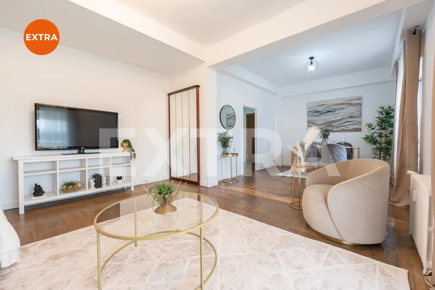 Sala d'estar de Àtic en venda en Madrid amb Calefacció i Parquet