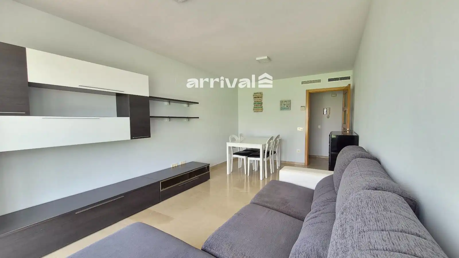 Wohnzimmer von Wohnung zur Miete in Alboraya mit Klimaanlage, Heizung und Terrasse
