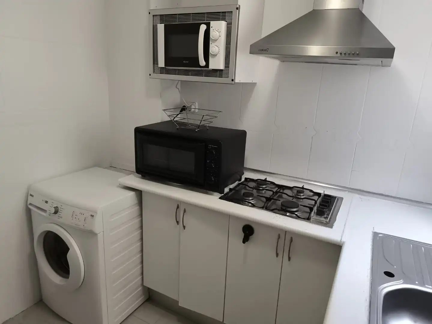 Kitchen of Flat for rent in Tarragona  with Air Conditioner, Heating and Furnished