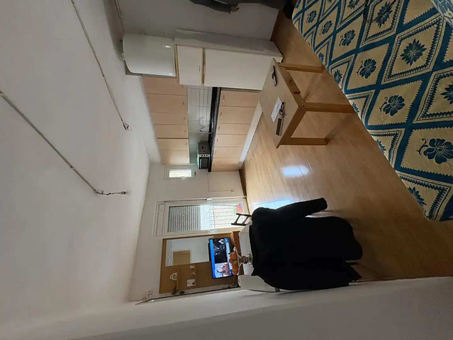 Cocina de Piso en venta en Berga con Parquet, Trastero y Amueblado