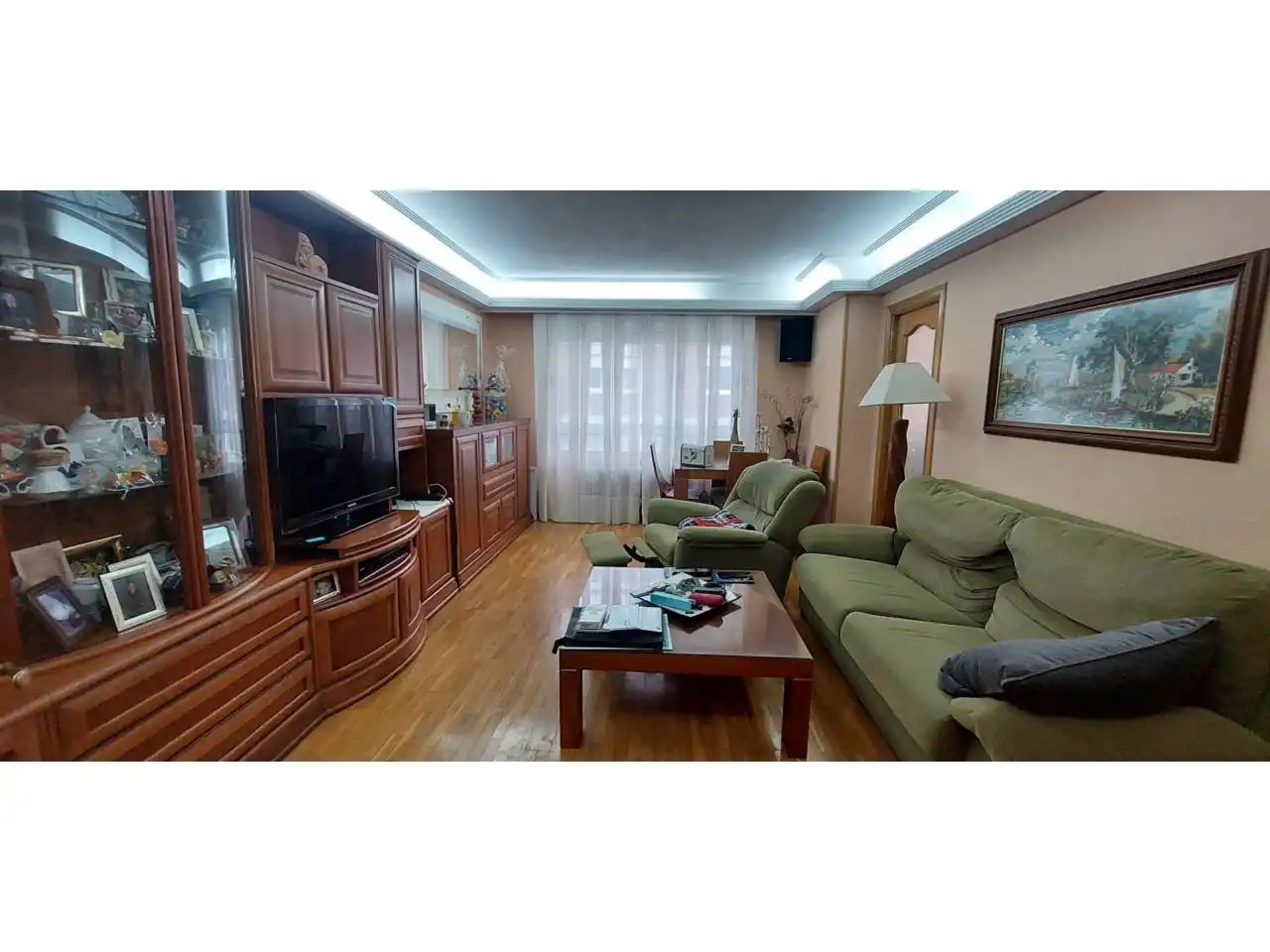 Wohnzimmer von Wohnung zum Verkauf in Villaquilambre mit Heizung und Balkon