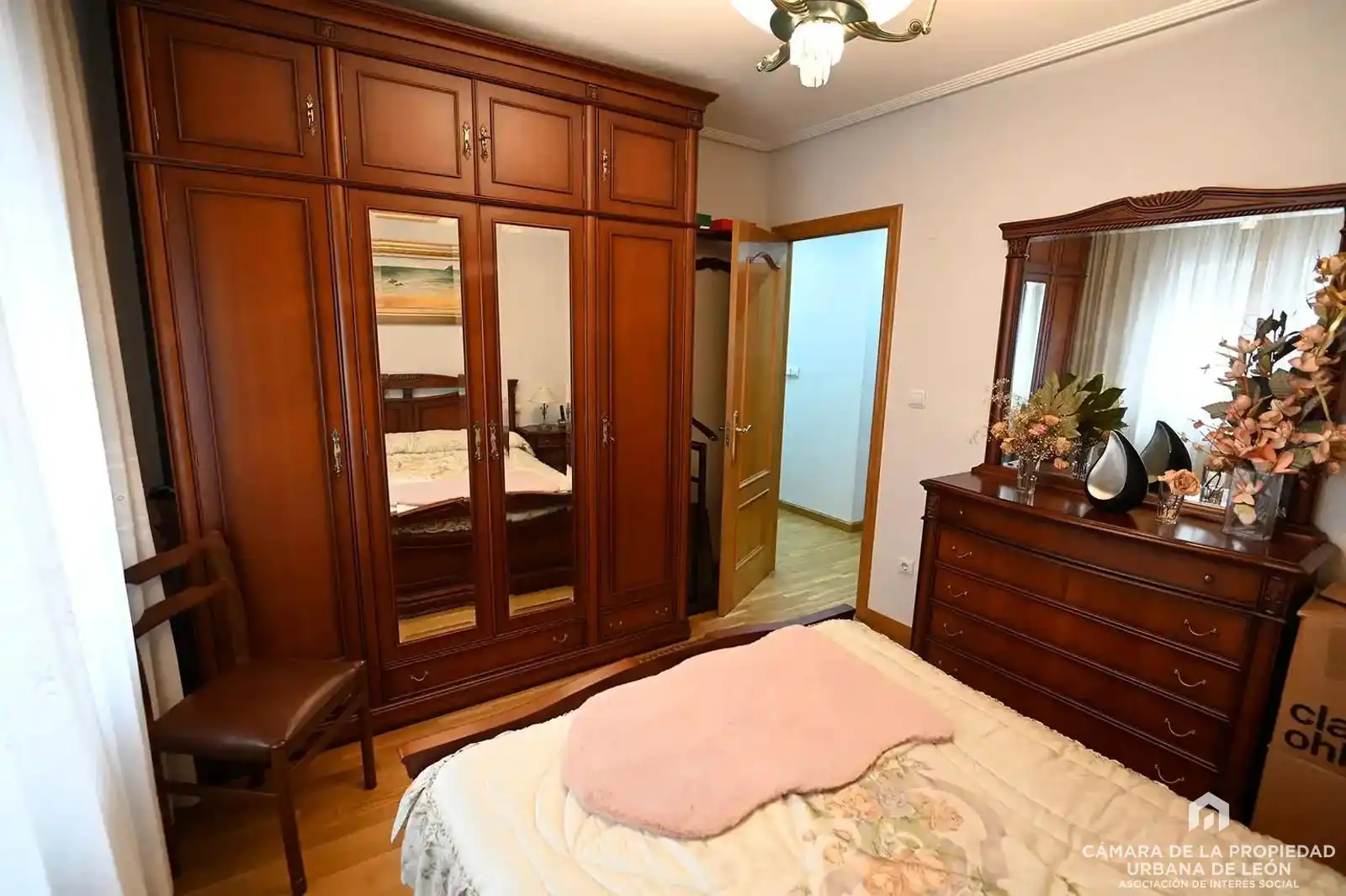 Schlafzimmer von Wohnung zum Verkauf in Población de Arroyo mit Heizung, Terrasse und Abstellraum