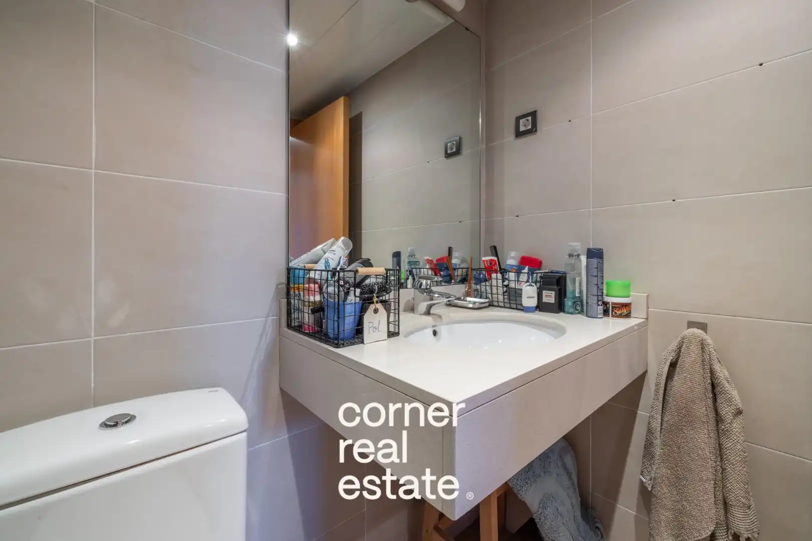 Baño de Ático en venta en Sant Cugat del Vallès con Calefacción, Parquet y Terraza