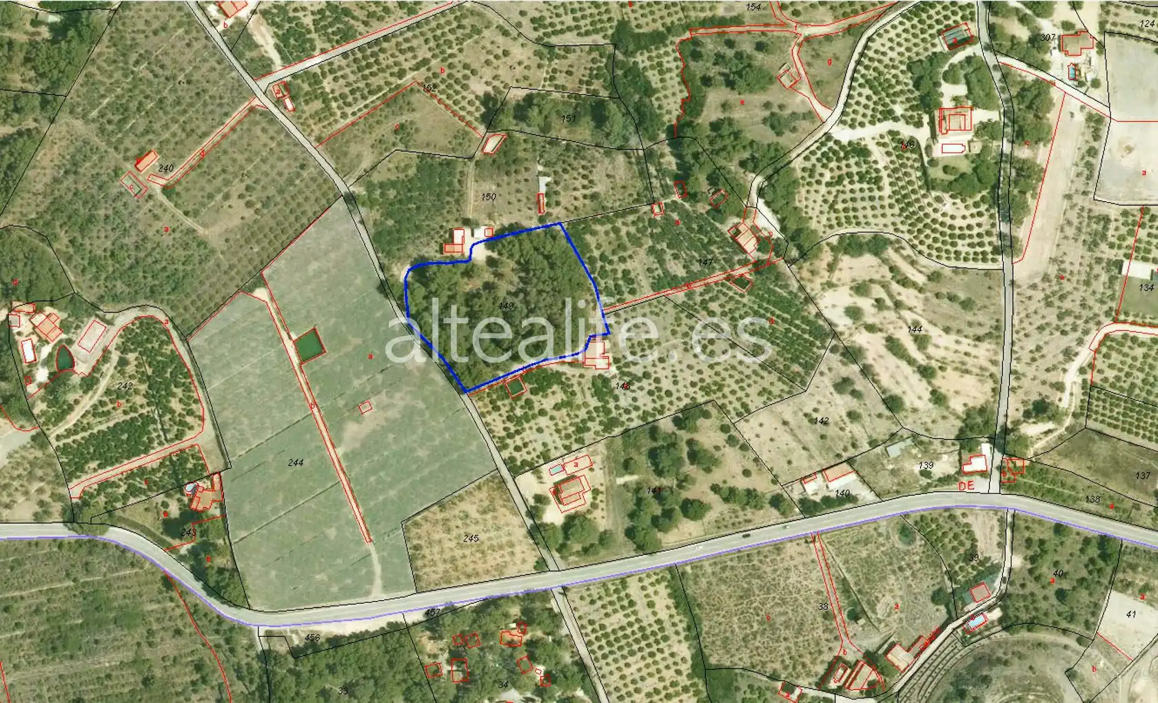 Terrain rustique à vendre à Altea la Vella
