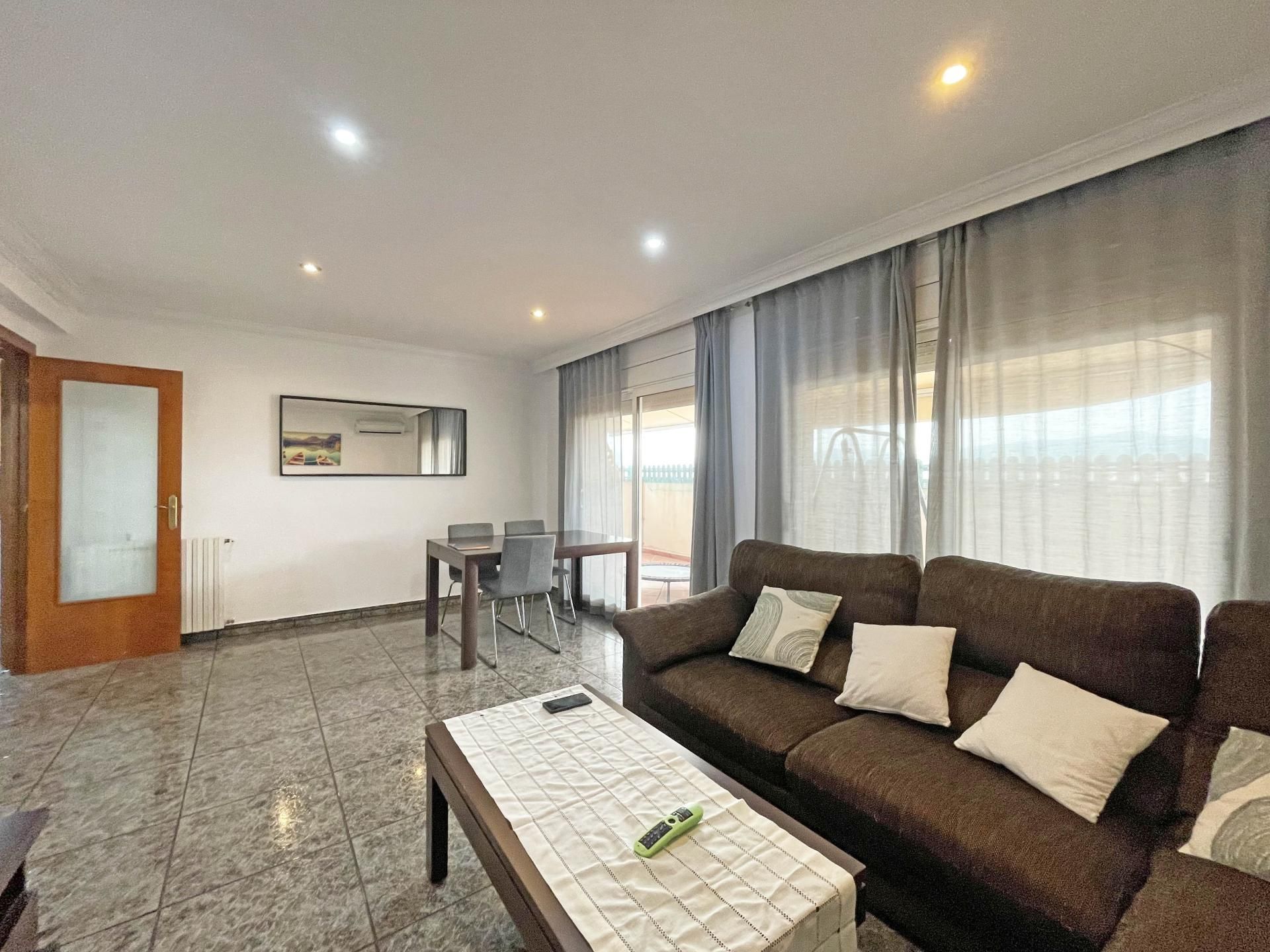 Living room of Attic for sale in Terrassa  with Air Conditioner, Heating and Terrace