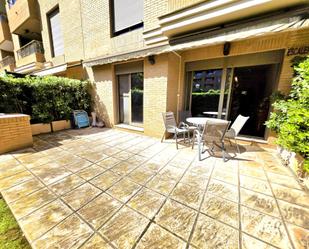 Terrace of Planta baja for sale in  Valencia Capital  with Air Conditioner, Heating and Private garden