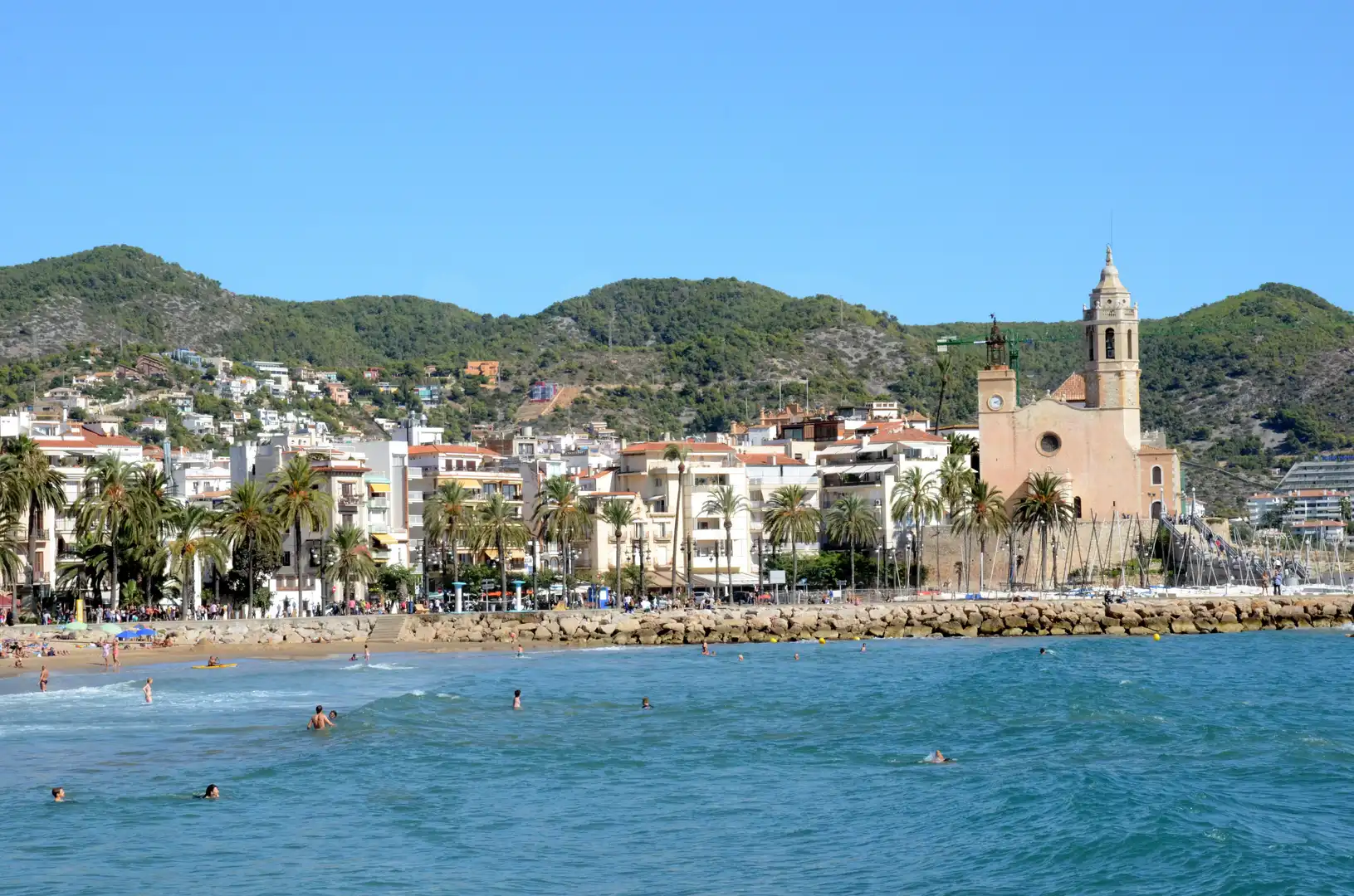 Vista exterior de Pis en venda en Sitges amb Aire condicionat, Calefacció i Terrassa