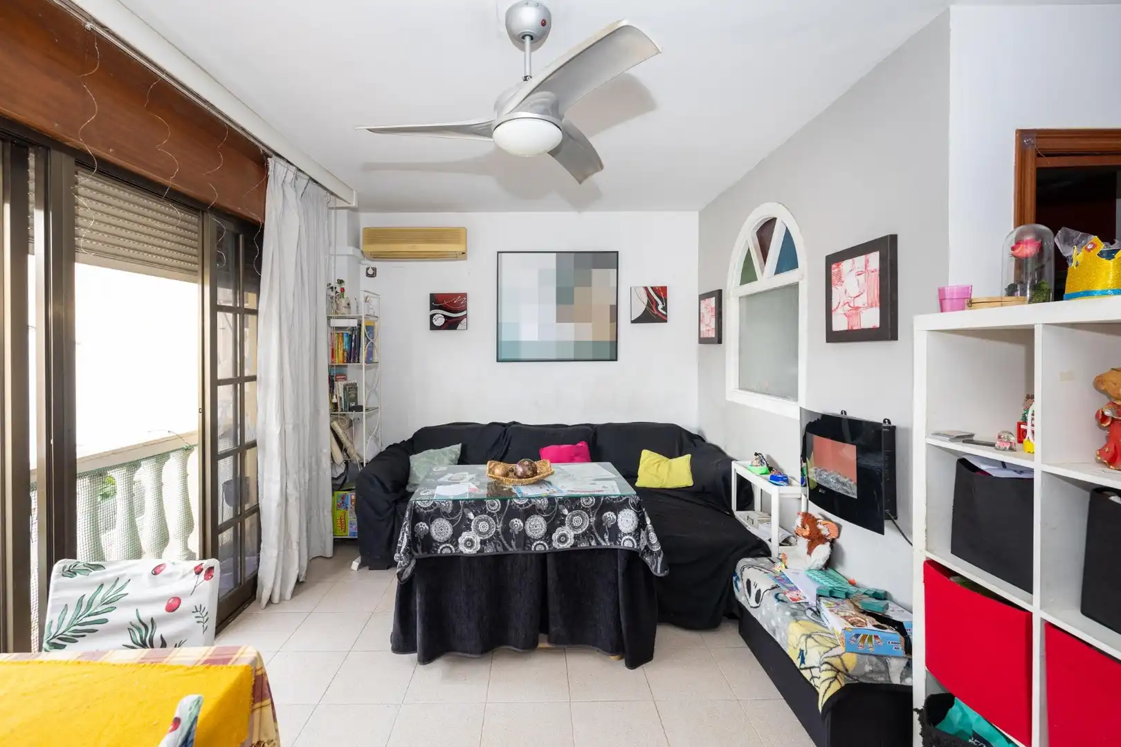 Sala de estar de Piso en venta en La Zubia con Aire acondicionado, Trastero y Balcón