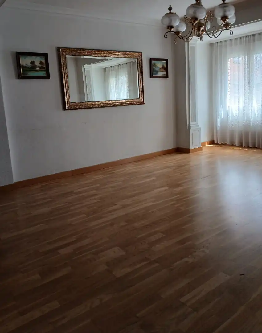 Sala d'estar de Pis en venda en Valladolid amb Calefacció, Parquet i Terrassa