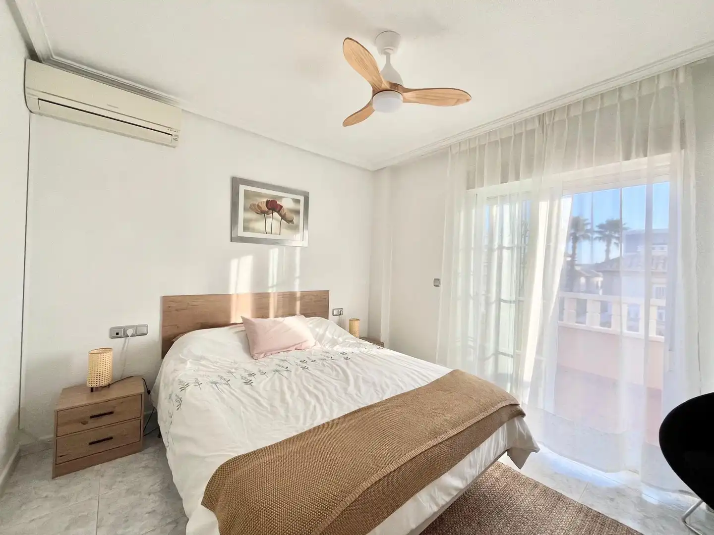 Bedroom of Houses for rent in Orihuela  with Air Conditioner, Heating and Terrace