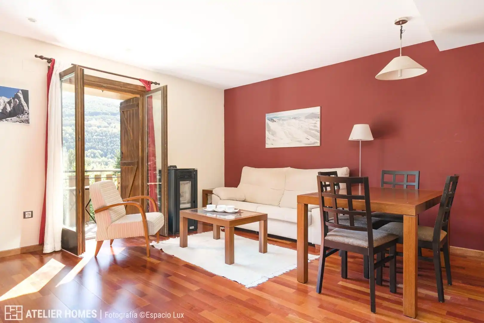 Sala d'estar de Apartament en venda en Villanúa, Huesca
