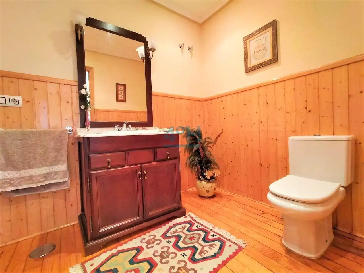 Baño de Casa o chalet en venta en Amoeiro con Calefacción, Jardín privado y Terraza