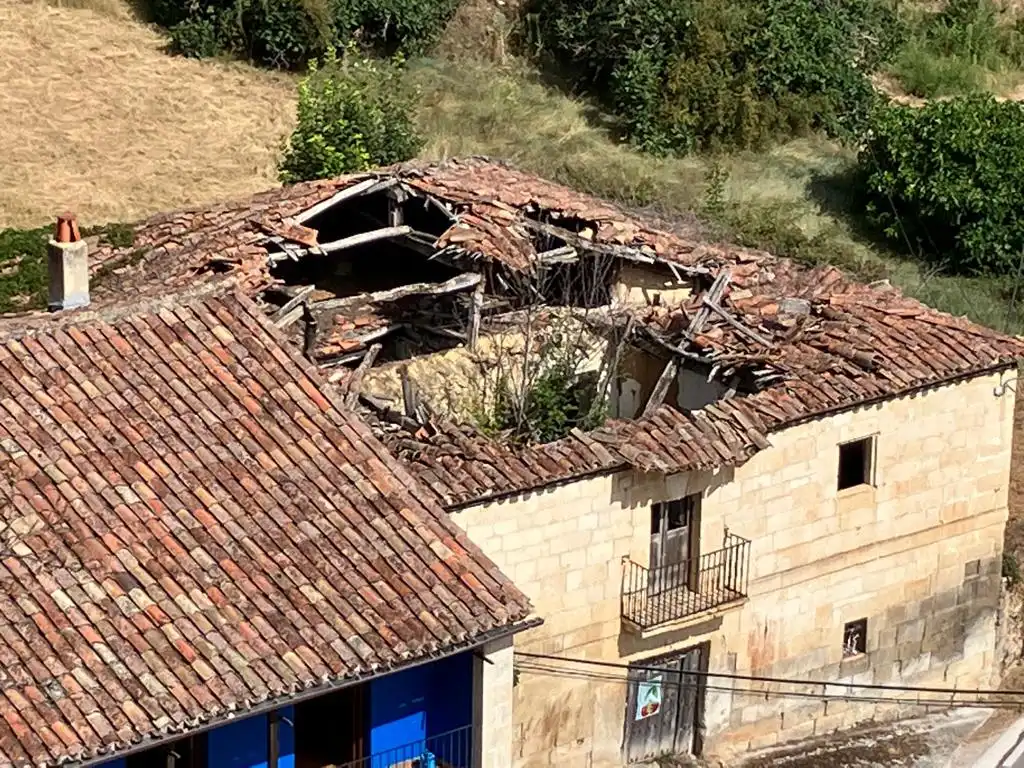 Vista exterior de Finca rústica en venta en Merindad de Valdivielso con Jardín privado
