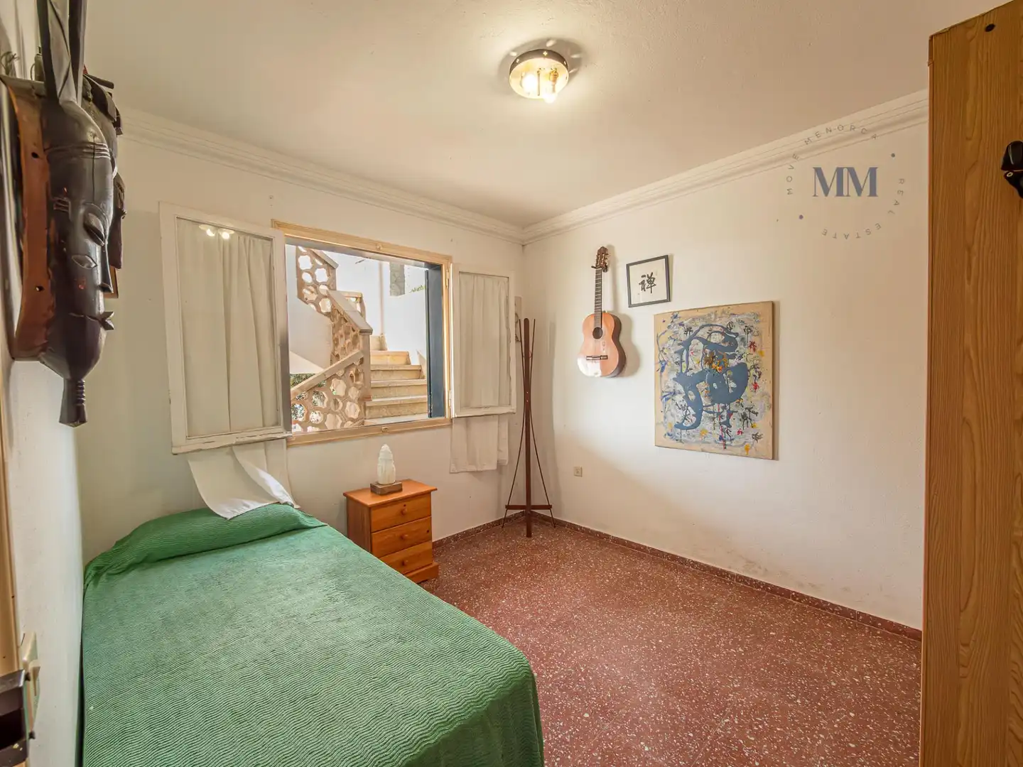 Habitación de Casa o chalet en venta en Sant Lluís con Jardín privado, Terraza y Balcón