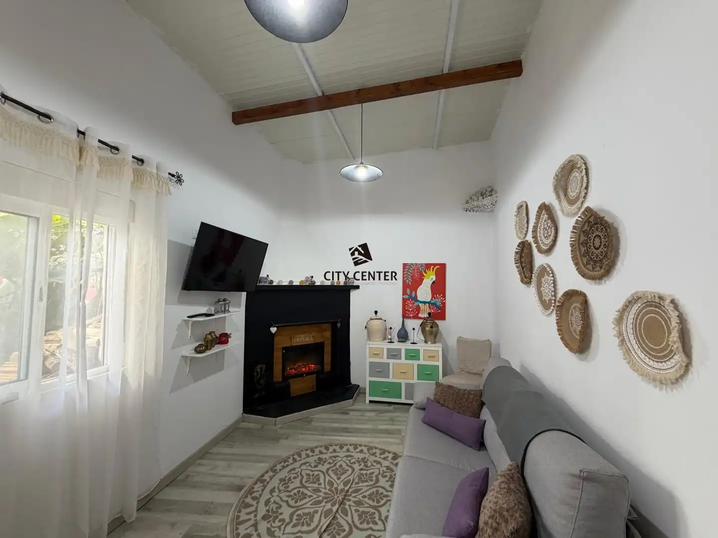 Sala d'estar de Finca rústica en venda en Icod de los Vinos amb Jardí privat, Terrassa i Traster