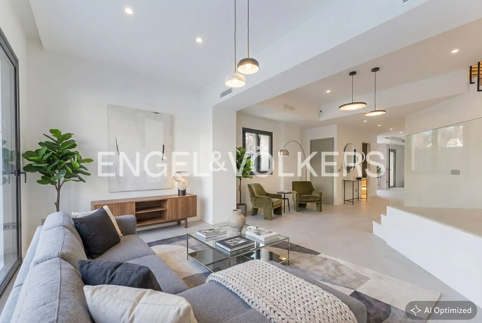 Sala de estar de Casa o chalet en venta en Sant Cugat del Vallès con Calefacción, Jardín privado y Parquet