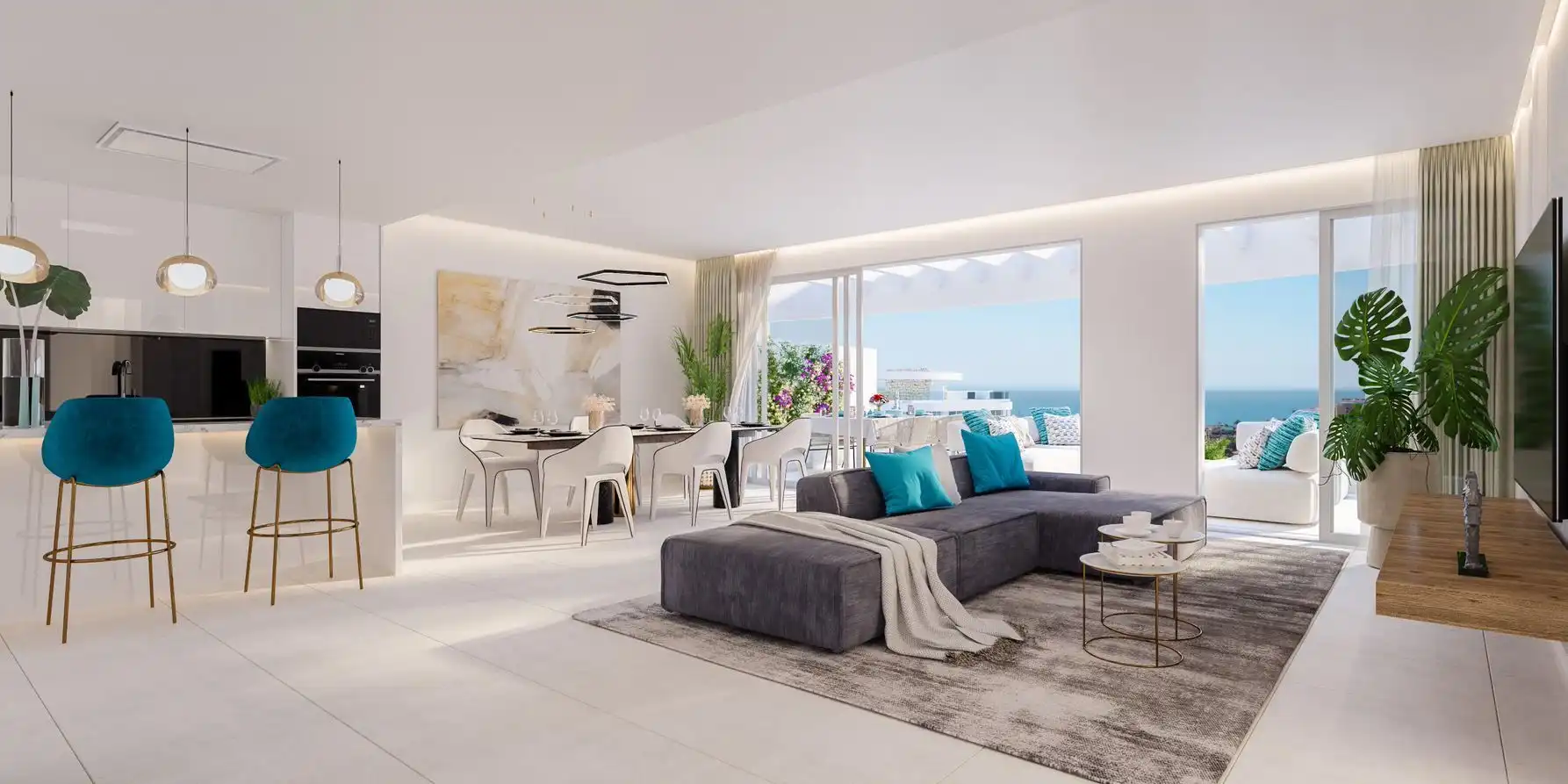 Ático con piscina en venta en La Cala Mijas, imagen 2