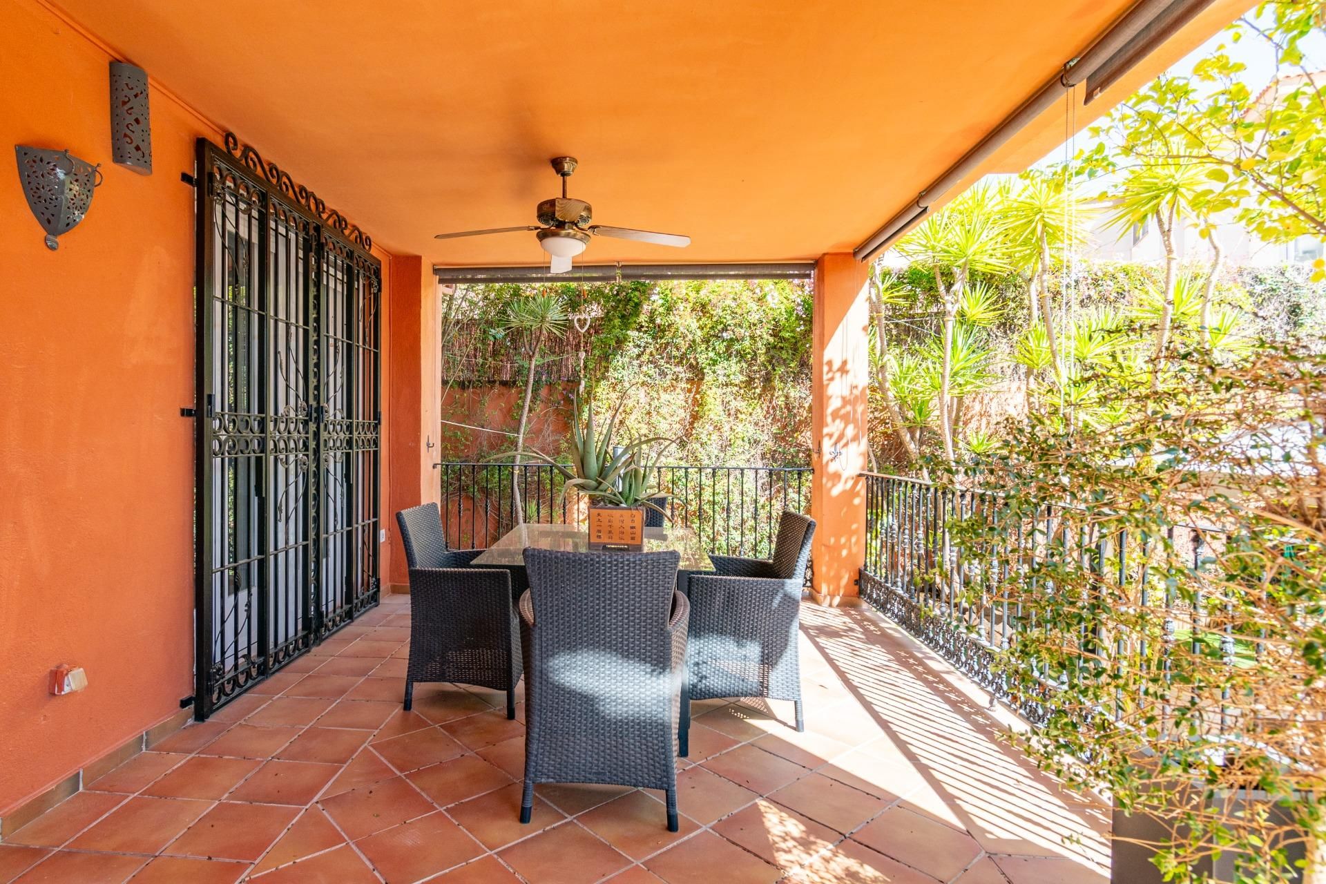 Terrace of Single-family semi-detached for sale in Las Gabias  with Air Conditioner, Heating and Private garden