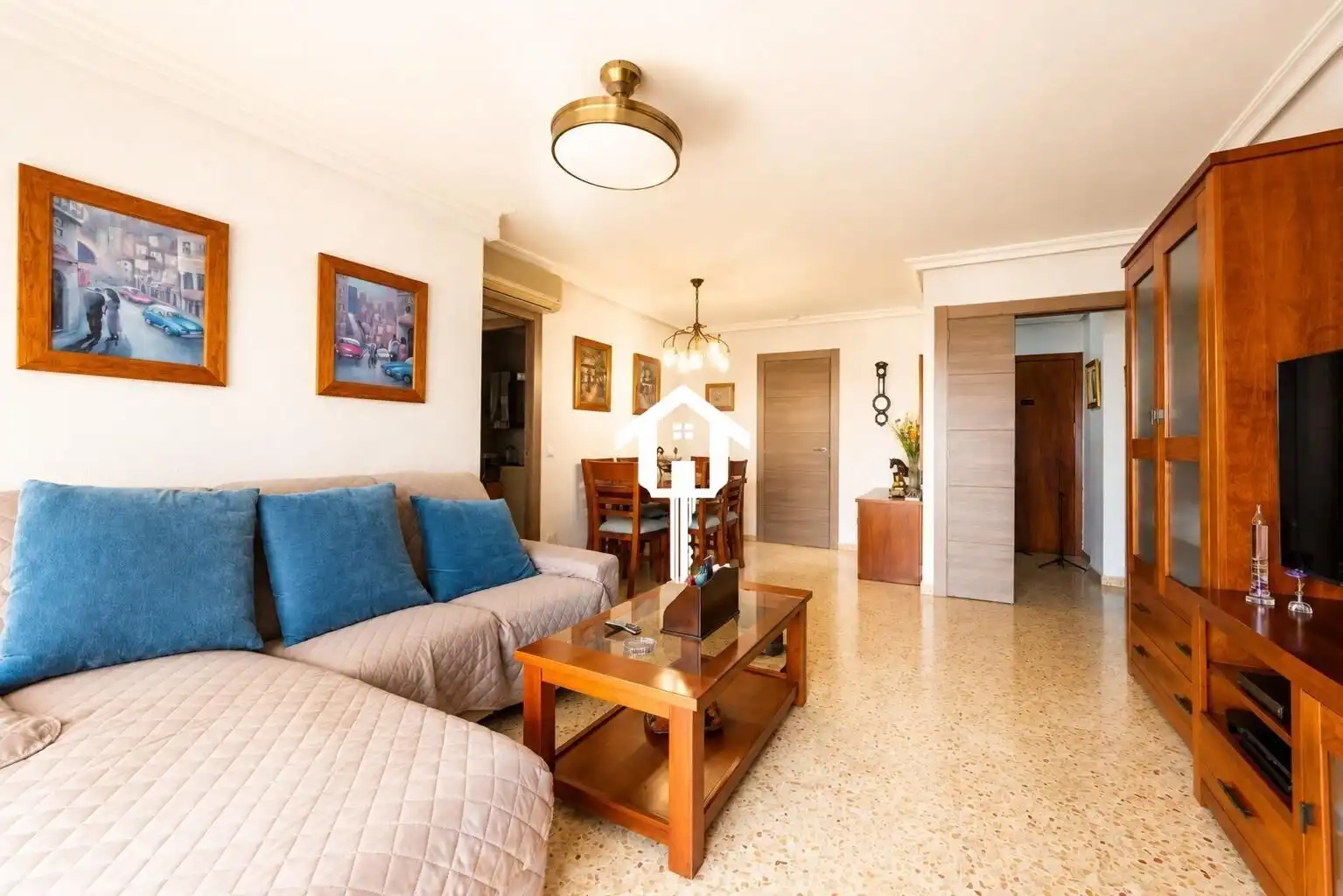 Sala d'estar de Pis en venda en Alicante / Alacant