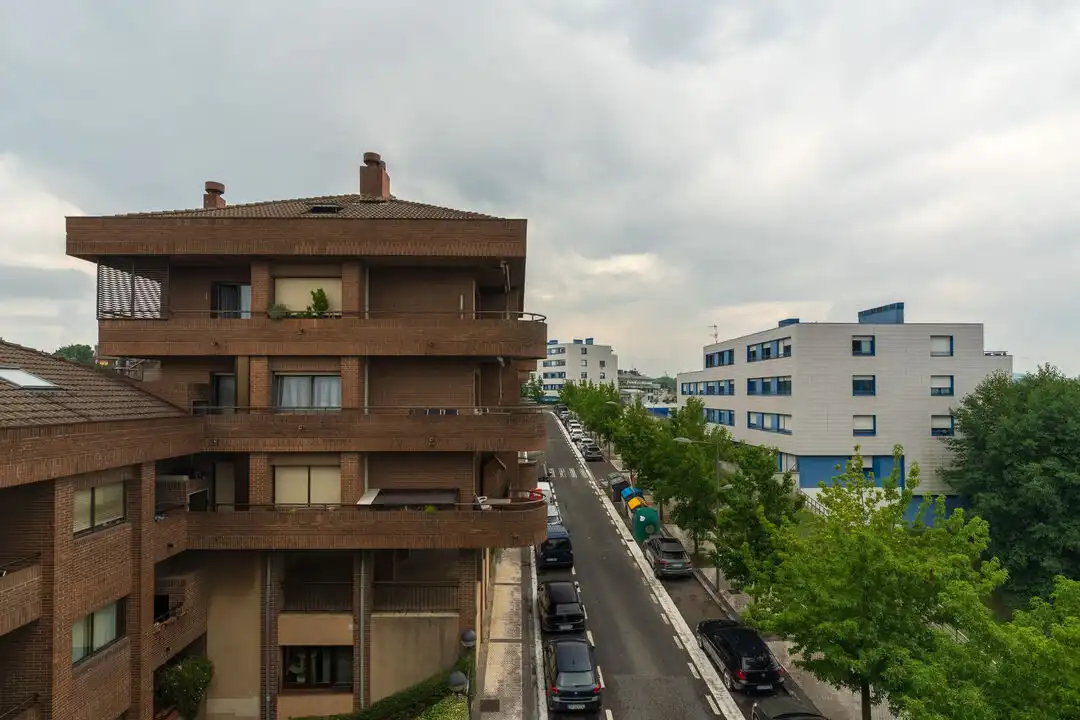 Exterior view of Flat for sale in Donostia - San Sebastián   with Heating, Private garden and Terrace