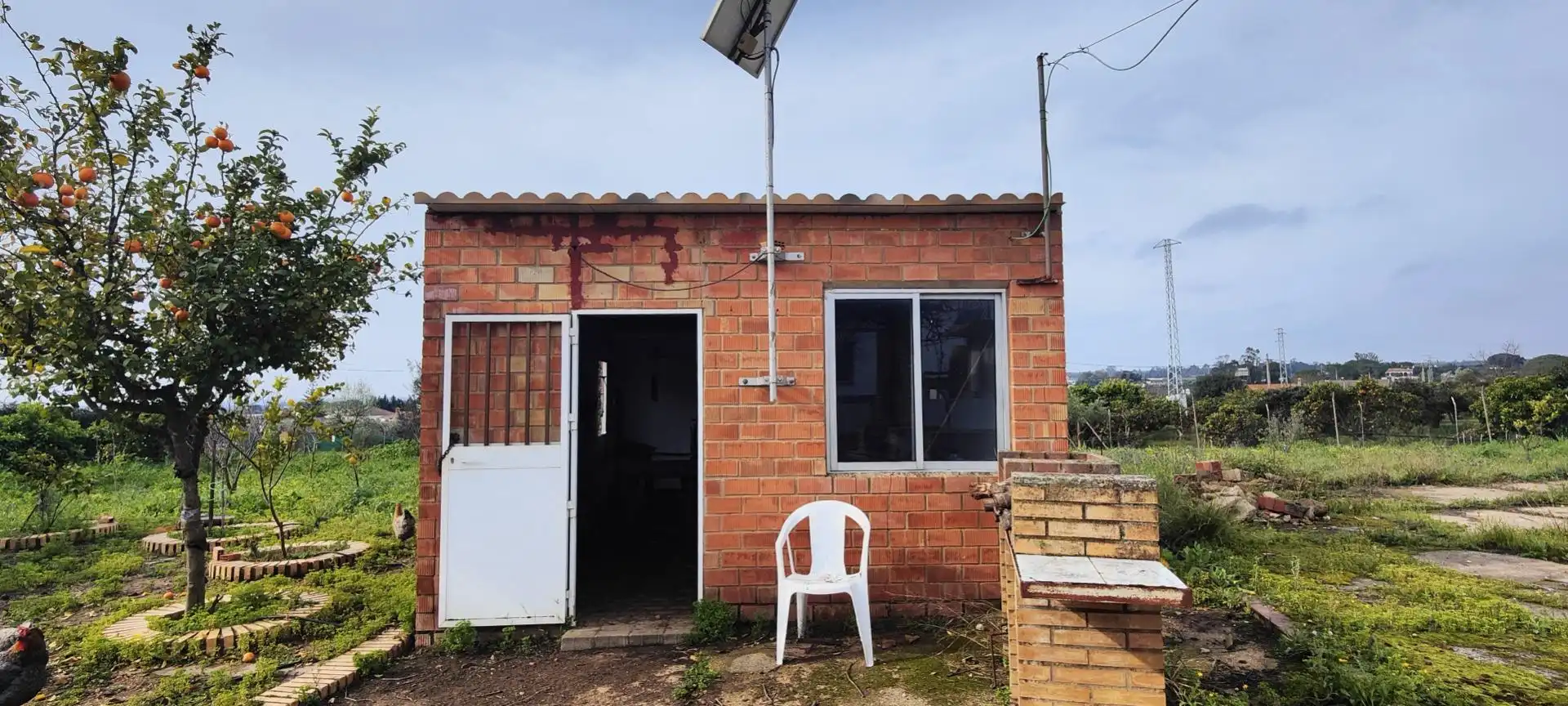 Vista exterior de Finca rústica en venda en Gibraleón amb Calefacció, Jardí privat i Terrassa