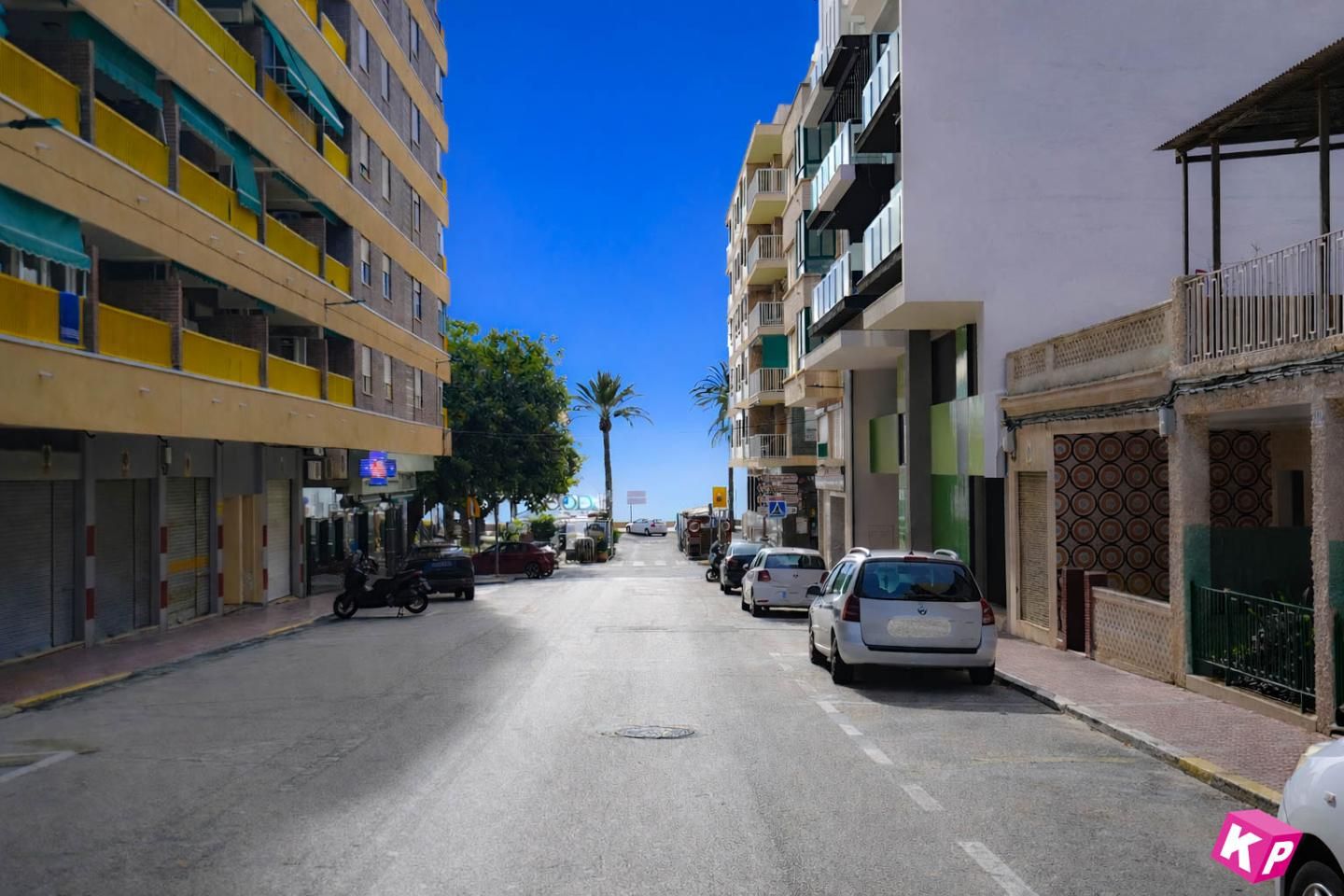 Vista exterior de Planta baja en venta en Santa Pola con Aire acondicionado y Trastero