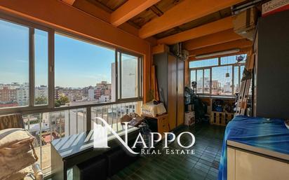 Balcony of Attic for sale in  Palma de Mallorca  with Air Conditioner, Terrace and Storage room