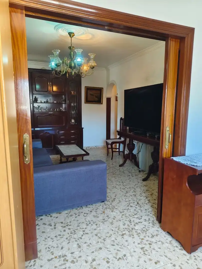 Living room of Flat for sale in Jerez de la Frontera  with Air Conditioner, Heating and Furnished