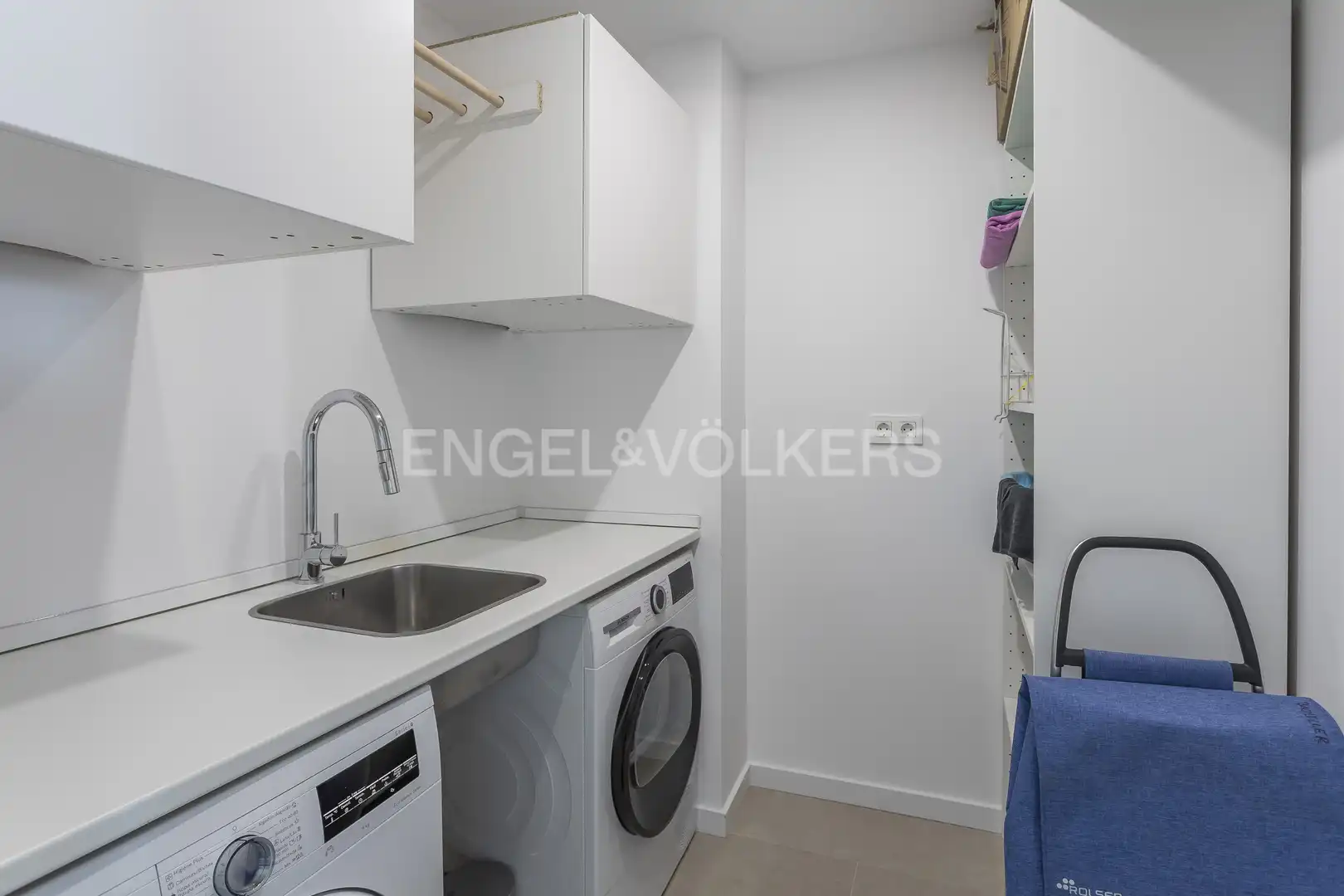 Cocina de Piso de alquiler en Madrid con Aire acondicionado, Calefacción y Amueblado