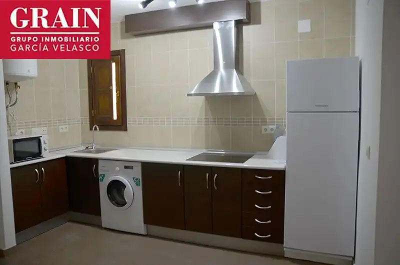 Cocina de Dúplex en venta en Chinchilla de Monte-Aragón con Calefacción y Trastero