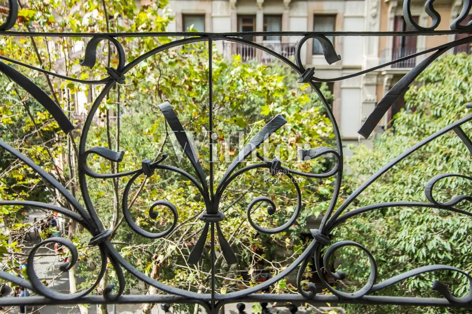 Balcony of Flat for rent in Barcelona  with Air Conditioner, Heating and Terrace