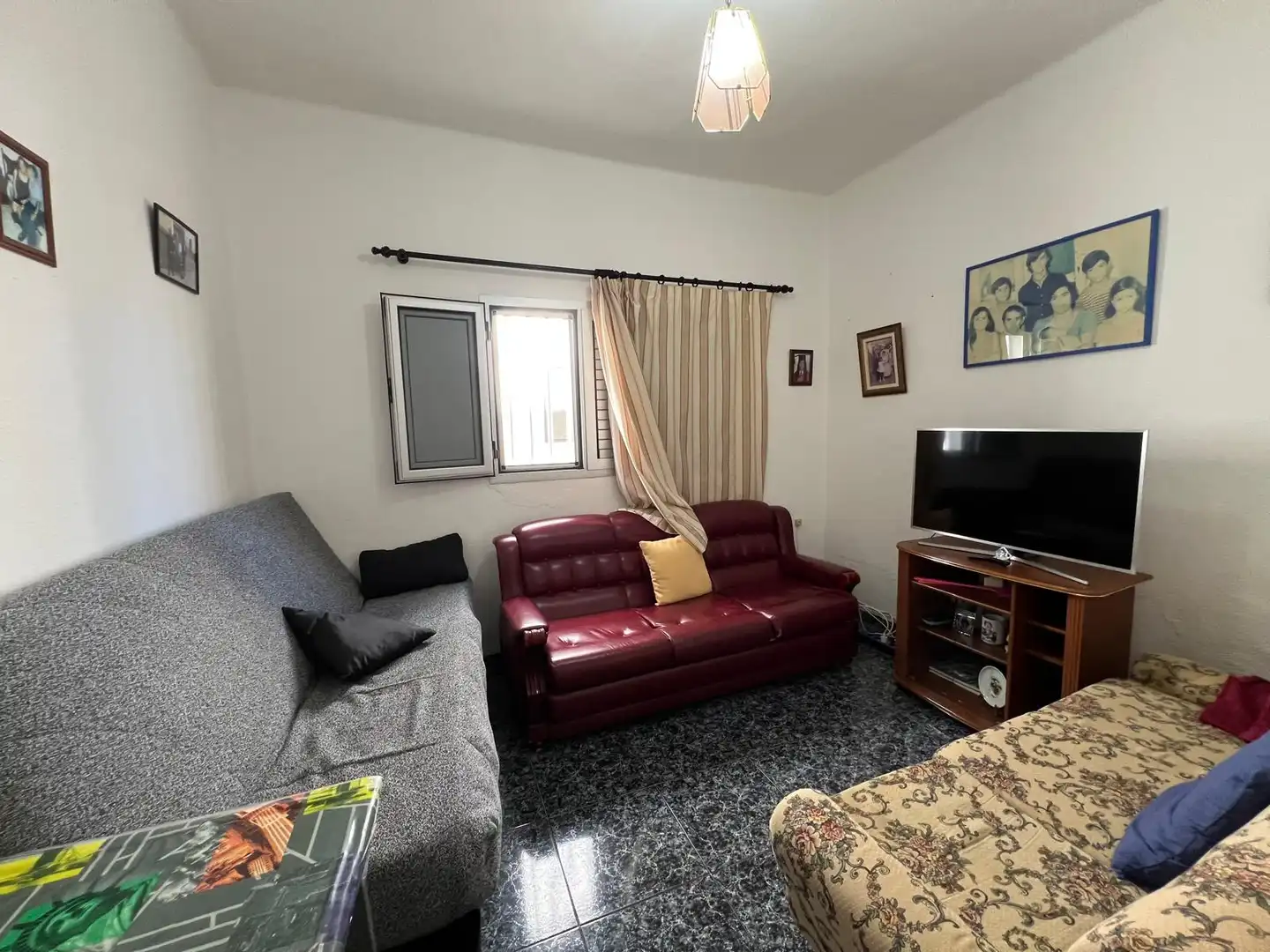 Sala d'estar de Casa adosada en venda en La Aldea de San Nicolás  amb Terrassa, Moblat i Forn